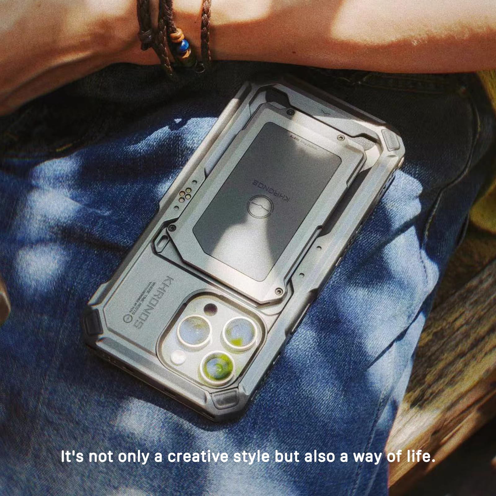 Amazon.co.jp: TILTA Khronos スマートフォンケース iPhone 15 Pro用